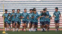 Timnas Filipina U-22 bersiap untuk SEA Games 2023. (Bola.com/Dok.Instagram Federasi Sepak Bola Filipina).