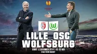 Lille OSC vs Wolfsburg (Liputan6.com/Sangaji)