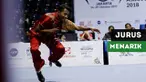 Berita video jurus monyet menarik perhatian saat test event Asian Games 2018 yang sekaligus Indonesia Traditional Wushu Championship 2017 di Sports Mall Kelapa Gading.