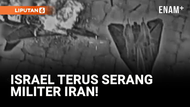 Israel Rilis Detik-detik Serangan ke Bandara Iran!