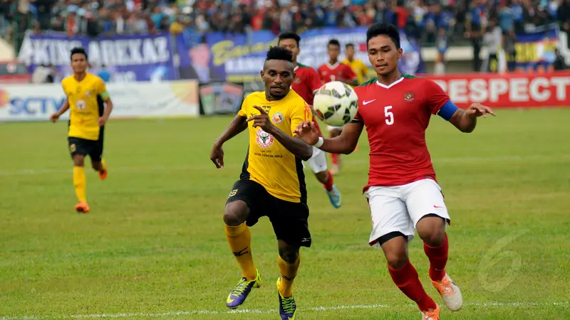 Timnas U-19 Indonesia Unggul Tipis Atas Semen Padang U-21