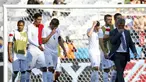 Timnas Inggris gagal meraih poin penuh saat berlaga melawan Kosta Rika di laga penutup penyisihan Piala Dunia 2014 Grup D di Stadion Mineirao, Belo Horizonte, Brasil, (24/6/2014). (REUTERS/Murad Sezer)