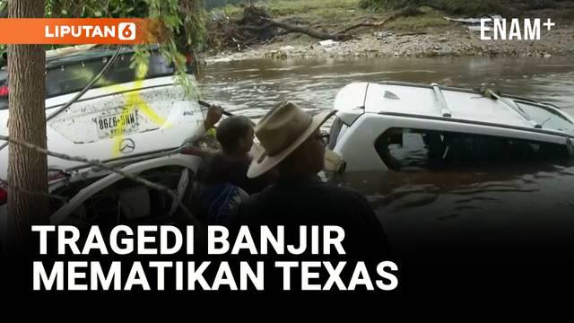 Puluhan korban tewas akibat banjir bandang di Texas, AS, termasuk 28 anak dari Camp Mystic. Hingga Minggu, 41 orang masih dinyatakan hilang.
