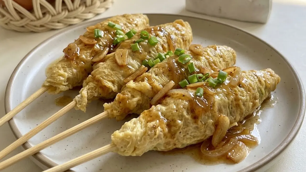 Resep telur gulung saus mentega