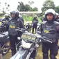 Patroli motor Polisi Wanita Polda Papua