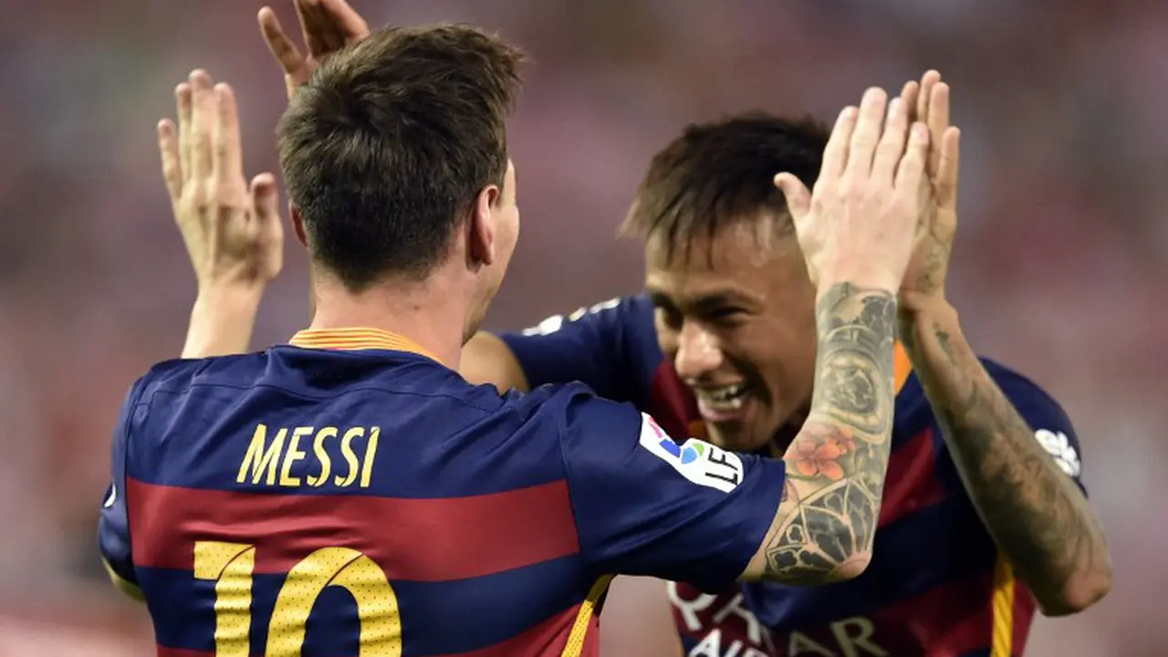 Lionel Messi dan Neymar
