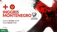 Kualifikasi Piala Eropa 2020 - Inggris Vs Montenegro (Bola.com/Adreanus Titus)