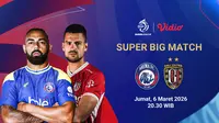Arema vs Bali United menjadi duel sengit yang akan terjadi di Kanjuruhan