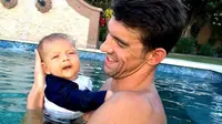 Bayi dari atlet renang, Michael Phelps, jadi penonton paling menggemaskan di Olimpiade Rio 2016.
