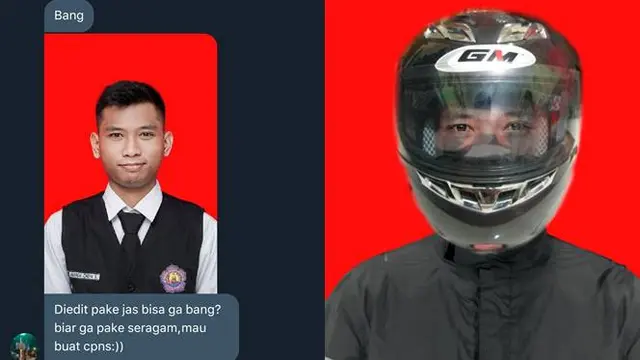 7 Editan Pas Foto Nyeleneh Ini Kocak, Ada yang Buat Daftar CPNS