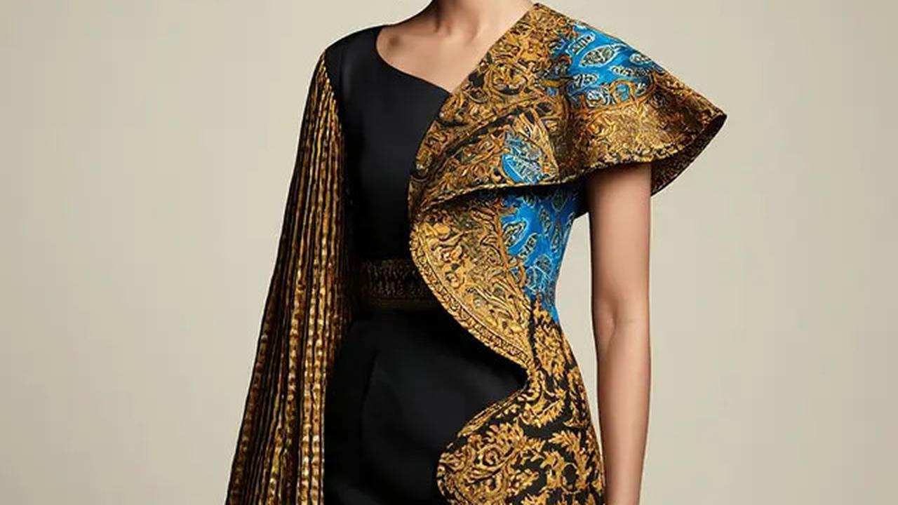7 Model Batik Brokat Lengan Gelombang Tren 2025, Rahasia Tampil Elegan di Berbagai Acara