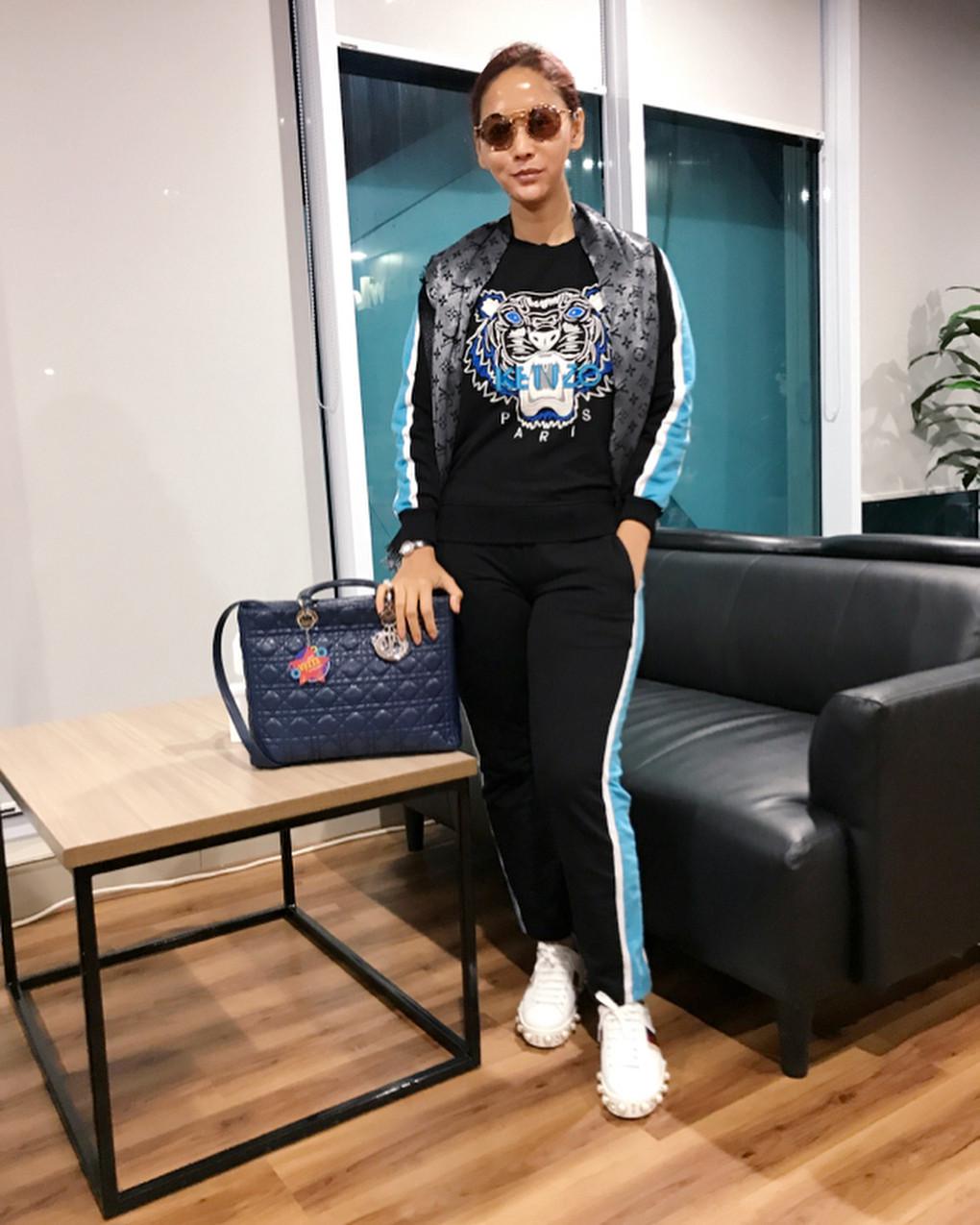 Inul Daratista tampil sporty. (Sumber foto: inul.d/instagram)