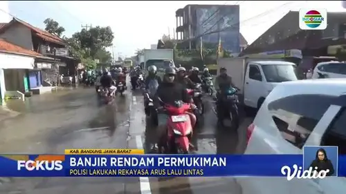 Fokus : Tanggul Sungai Tuntang di Grobogan Jebol, Ratusan Rumah Terendam Banjir