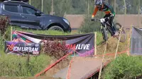 Lintasan Highspeed Bikin Indonesia Downhill Urban 2025 Seri 2 Semakin Seru