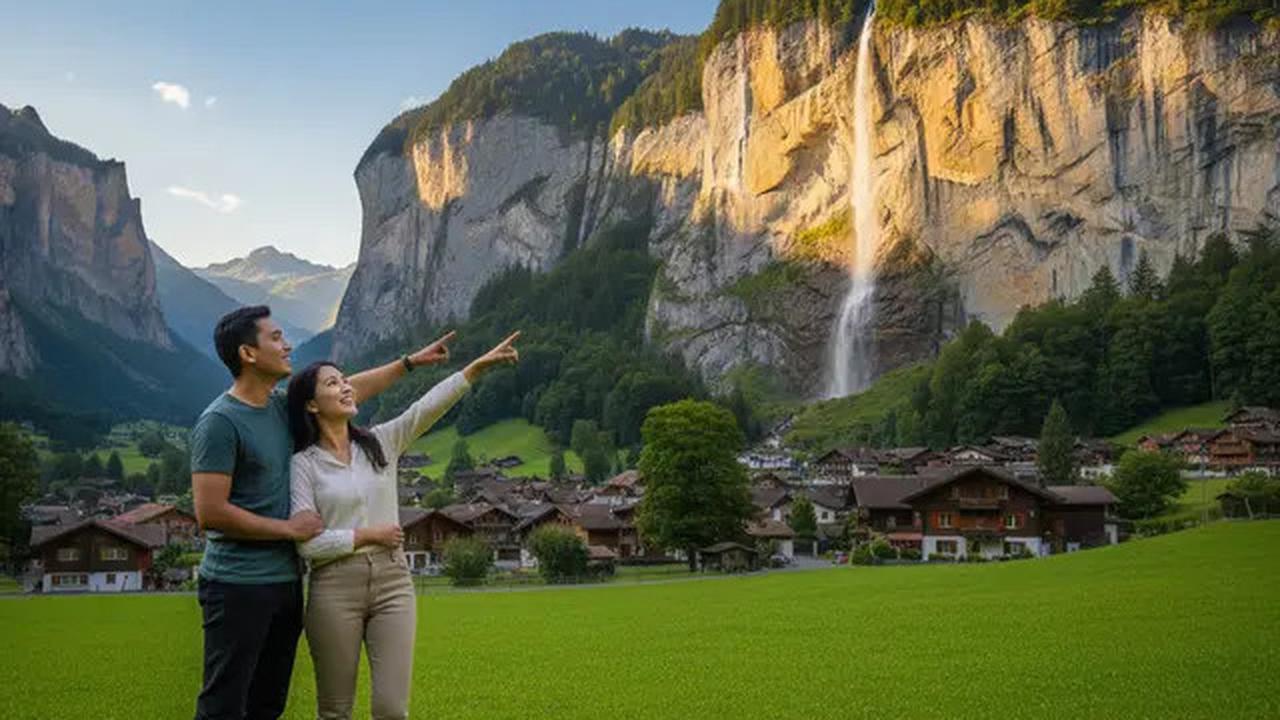 7 Prompt Gemini AI Paling Viral untuk Edit Foto Liburan di Swiss, Tampilan Sinematik Pegunungan Alpen hingga Danau Biru