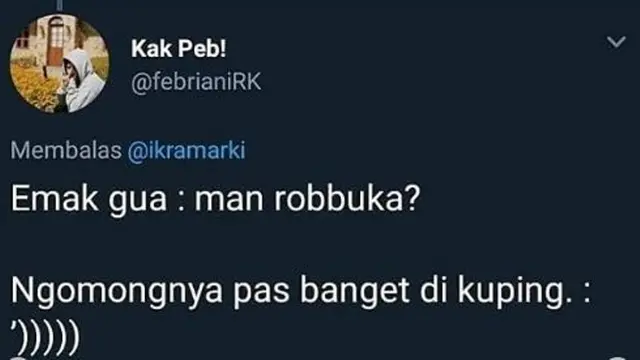 Tipe-Tipe Emak Bangunin Anaknya, Kamu yang Mana?