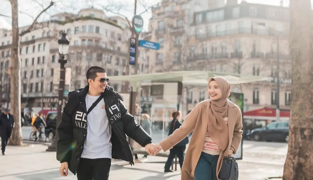 Zaskia Sungkar dan Irwansyah (Instagram/zaskiasungkar15)