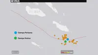 Kemarin tanggal 13 April 2014, dua bencana alam tsunami mengoncang kepulauan Solomon. 