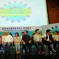 Preskon Program Ramadan Teristimewa SCTV di SCTV Tower, Senayan, Jakarta Pusat, Rabu (3/6/2015). (Liputan6.com/Faisal R Syam)