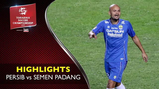 Persib Vs Semen Padang 1-0: Sergio Van Dijk antar Persib Bungkam Semen Padang