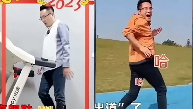 Viral Cara Pria Ini Promosikan Sepatu High Heel Bikin Netizen Takjub