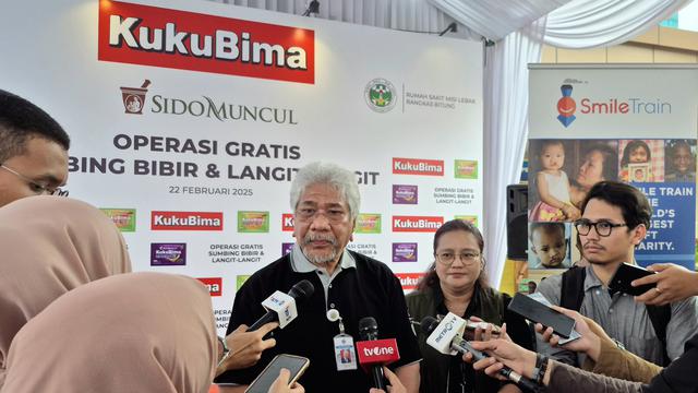 Ringankan Beban Orang Tua, Sido Muncul Berikan Operasi Bibir Sumbing Gratis untuk 40 Pasien di Lebak Banten