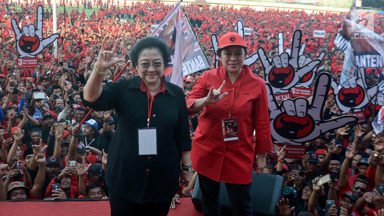 Pidato Megawati saat Apel Siaga PDI Perjuangan