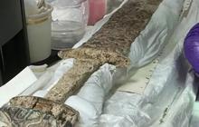 Arkeolog Temukan Makam Kuno Berisi Jasad Sedang Memeluk Pedang Abad Pertengahan Dilapisi Emas, Ada Ukiran Simbol Misterius