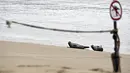 Setelah penguncian awal Covid-19, Tim Anjing Laut Utara dan pemerintah kota Ostend membuat zona khusus anjing laut dengan radius 30 meter dari hewan-hewan tersebut. (John THYS / AFP)