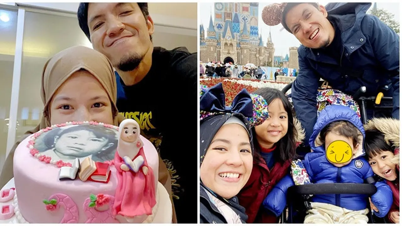 Genap Berusia 28 Tahun, Ini 6 Momen Natasha Rizky Momong Ketiga Buah Hatinya
