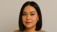 Model Rambut Wanita Korea untuk Wajah Bulat tanpa Poni (Foto: ChatGPT)