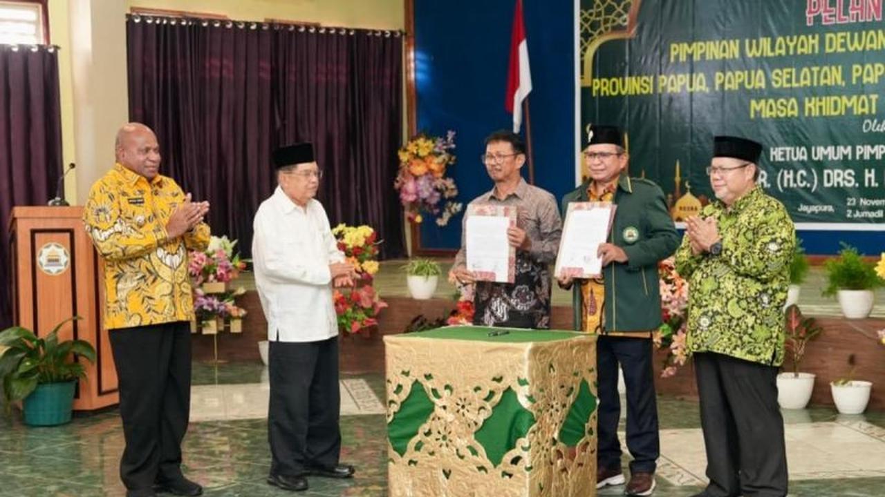 Gubernur Papua Minta Dewan Masjid Papua Tingkatkan Peran Pemberdayaan Umat dan Sosial Ekonomi