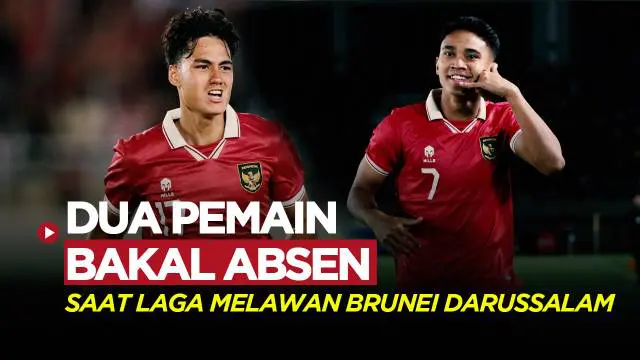 Berita video dua penggawa Timnas Indonesia, Marselino Ferdinan dan Rafael Struick dipastikan bakal absen pada leg pertama Timnas Indonesia kontra Brunei Darussalam, Kamis (12/10/2023).