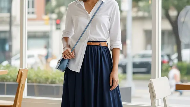 Model Outfit Simple tapi Elegan untuk Hangout atau Kerja