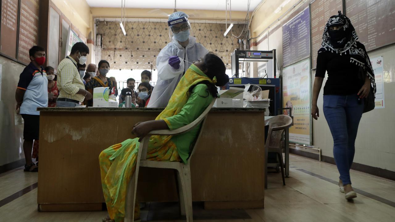 Kematian Corona di India Melesat