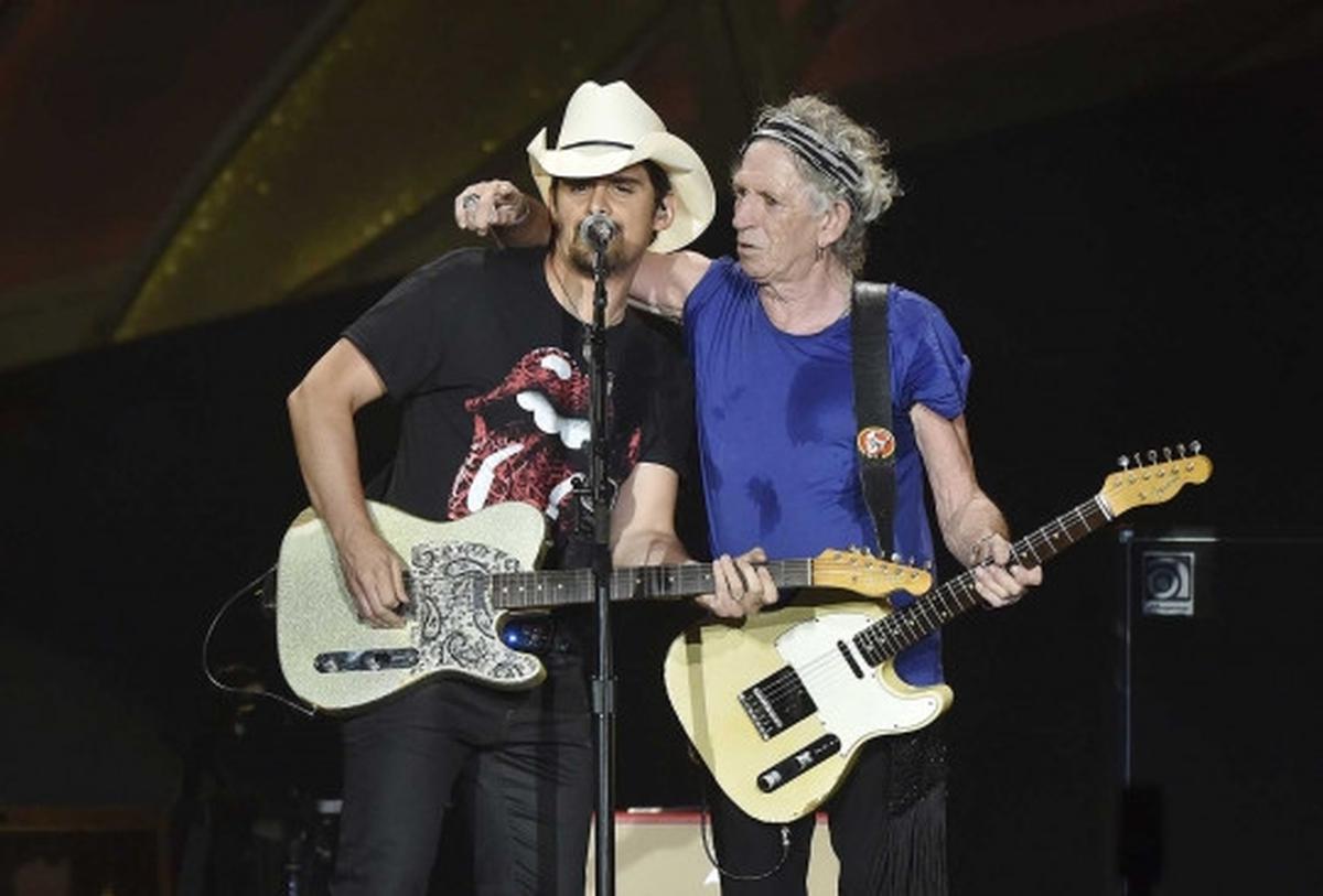 Aksi Mick Jagger, Ron Wood & Keith gebrak panggung Nashville
