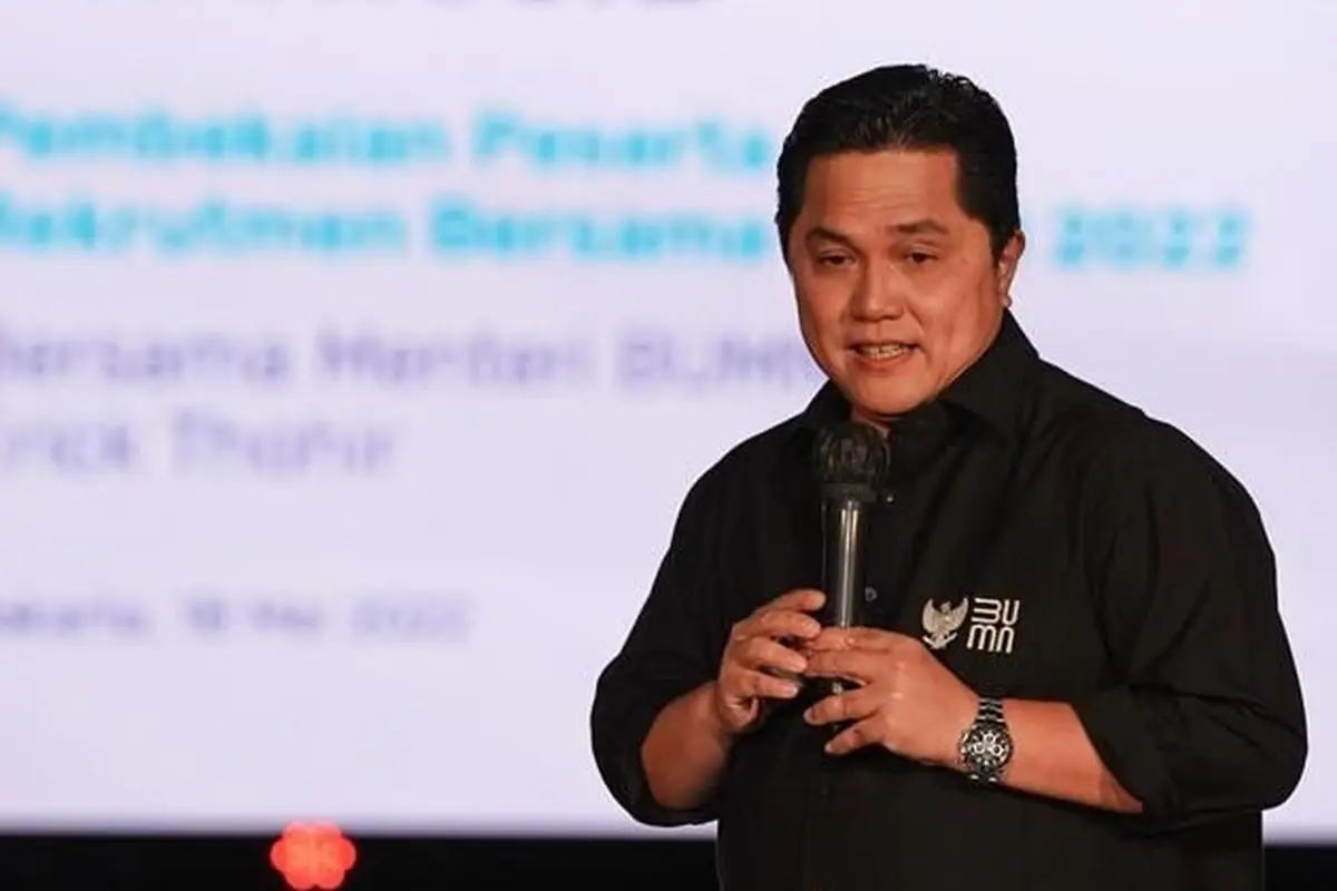 Menteri BUMN Erick Thohir. (Ist).