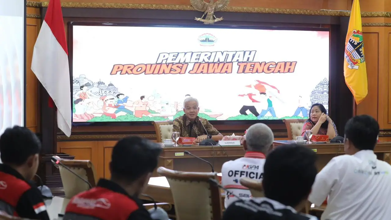 Gubernur Jawa Tengah (Jateng) Ganjar Pranowo