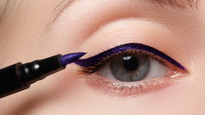 Tips Pakai Eyeliner Warna-warni yang Tak Lebay Untuk Daily Makeup