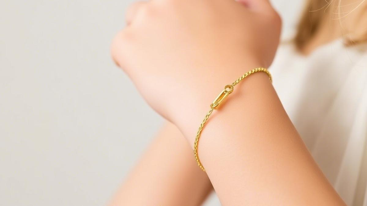 9 Model Gelang Emas Chain Mini Islami dan Harganya, Mulai Rp500 Ribu - Rp2,5 Juta