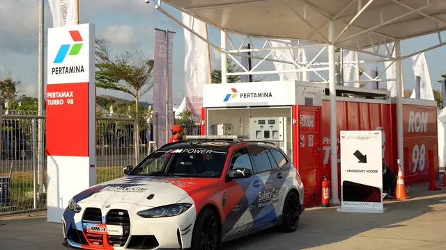 BBM Pertamax Turbo Tersedia di SPBU Modular di Ajang Pertamina Grand Prix of Indonesia 2024