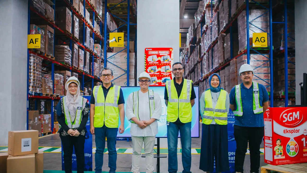 Danone SN Indonesia Resmikan Logos Cileungsi Distribution Center Jadi Warehouse Baru