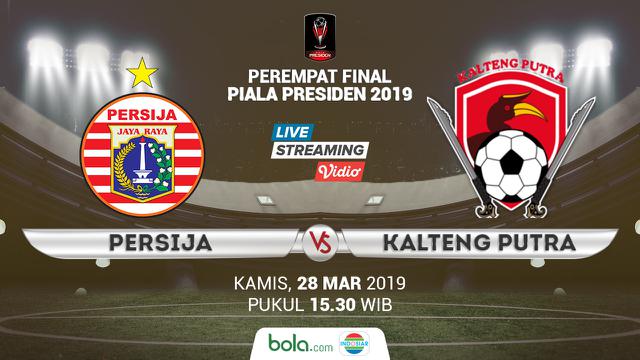 Persija Jakarta vs Kalteng Putra