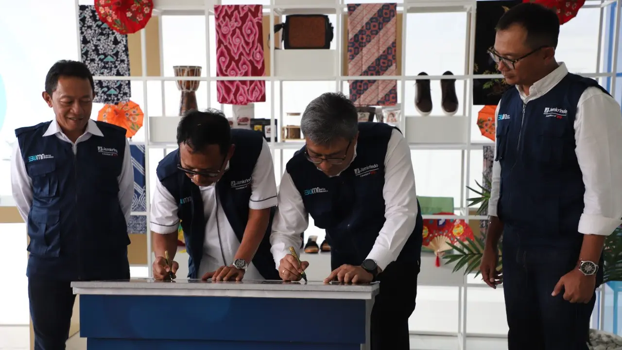 Jamkrindo melakukan peresmian Gedung baru Kantor Wilayah IV dan Kantor Cabang Bandung di Jl Soekarno hatta 774.