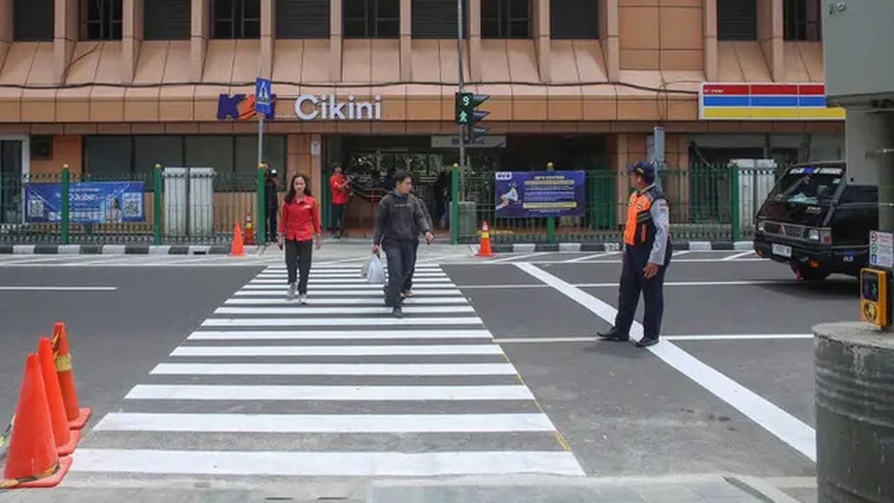 Pramono Larang Ojol hingga Taksi Parkir dan Naik-Turun Penumpang di Dekat Pelican Crossing Stasiun Cikini