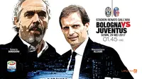 Bologna vs Juventus (Liputan6.com/Abdillah)