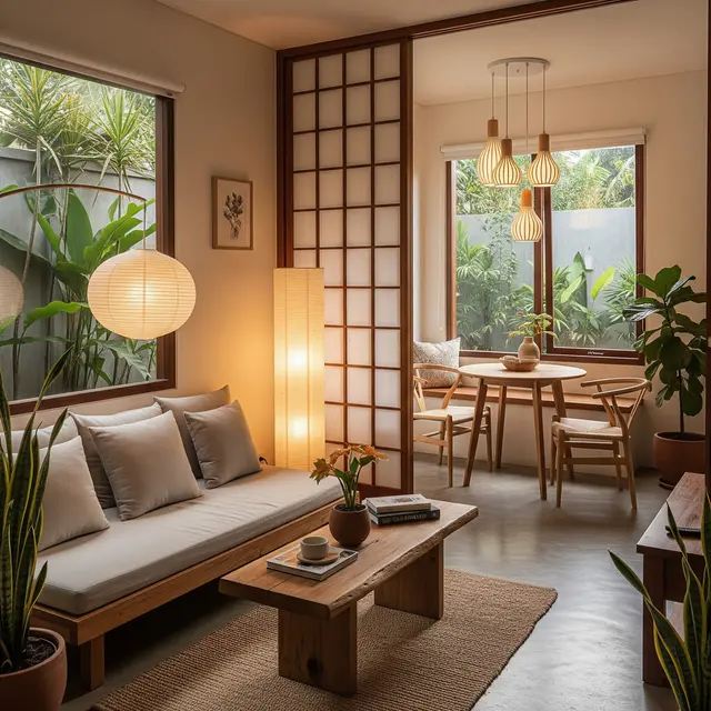 9 Desain Interior Rumah Bergaya Japandi yang Cocok untuk Rumah Kecil, Fungsional Estetik