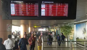 Jarak Pandang Bandara Supadio Cuma 600 Meter, Pesawat Batal Terbang