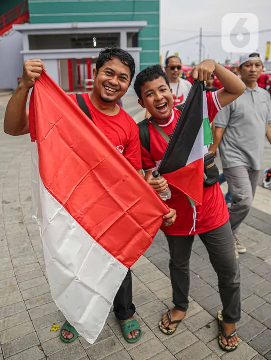 Laga Indonesia U-17 vs Ekuador akan dimulai tepat pada pukul 19.00 WIB. (Liputan6.com/Faizal Fanani)