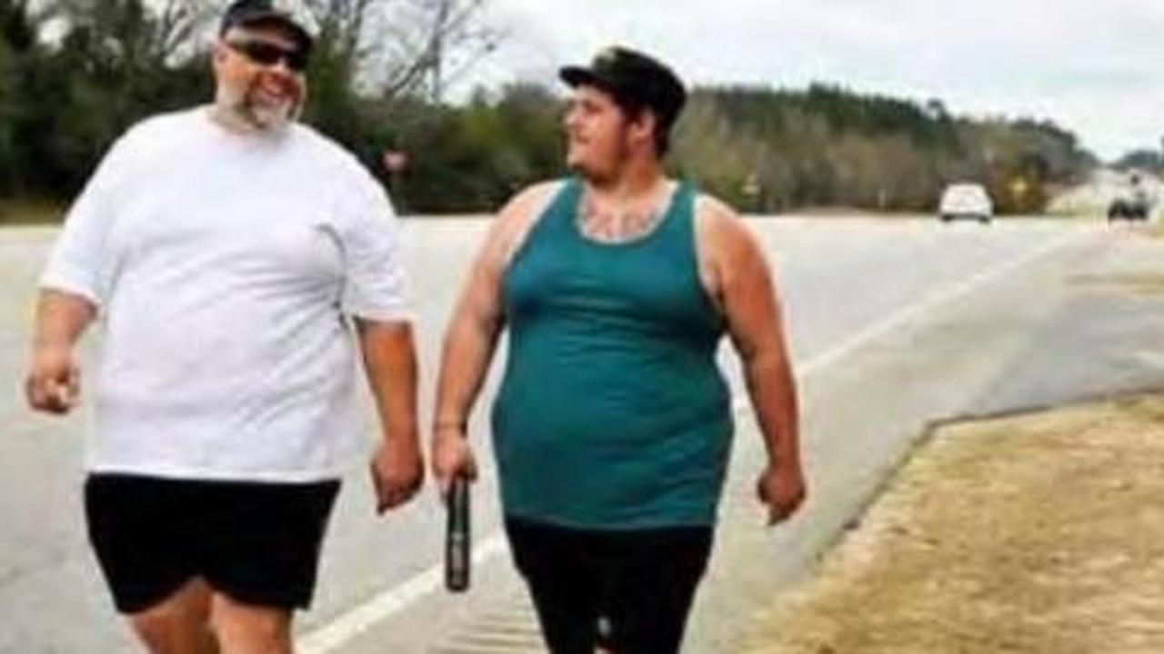 Ayah dan anak ini jalan keliling Amerika agar cepat kurus